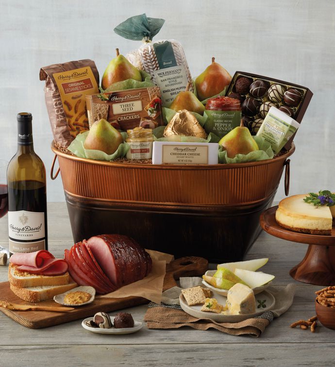 Ham Buffet Gift with Wine